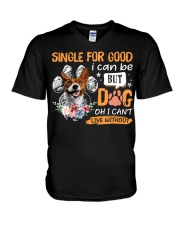 Basenji-CS3184-Single For Good V-Neck T-Shirt tile