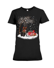 Cane Corso-CS3916-Christmas Dog-V13 Premium Fit Ladies Tee tile