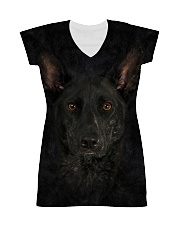 Dutch Shepherd-Face and Hair All-over Dress thumbnail