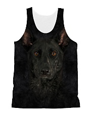 Dutch Shepherd-Face and Hair All-over Unisex Tank thumbnail