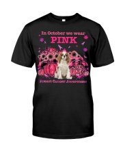 Cavalier King Charles Spaniel-CS3217-We Wear Pink-V4 Classic T-Shirt front