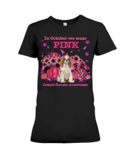 Cavalier King Charles Spaniel-CS3217-We Wear Pink-V4 Premium Fit Ladies Tee tile