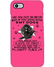 Poodle-CS3017-Happy Place Phone Case tile