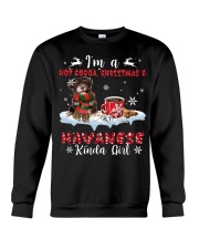 Havanese-CS3622-Kinda Girl-V2 Crewneck Sweatshirt tile