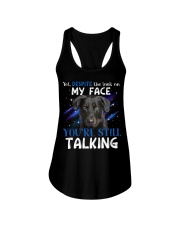 Beauceron-CS3069-Still Talking Ladies Flowy Tank tile