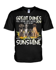 Great Danes-CS2560-Fill Your Life V-Neck T-Shirt tile