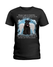 Schnauzer-CS3351-I Get To Heaven Ladies T-Shirt tile