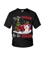 Poodle 2 1-CS3821-Tis The Season Youth T-Shirt tile