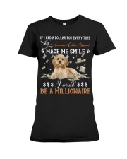 American Cocker Spaniel-CS3957-Made Me Smile-V2 Premium Fit Ladies Tee tile