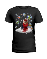 Yorkshire Terrier-DN2331-Christmas-V11 Ladies T-Shirt tile