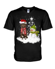 Lagotto Romagnolo-CS3841-Christmas Dog-V11 V-Neck T-Shirt tile