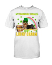 Yorkshire Terrier-CS4143-Lucky Charm-V2 Classic T-Shirt front