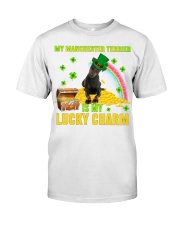 Manchester Terrier-CS4143-Lucky Charm-V2 Classic T-Shirt front