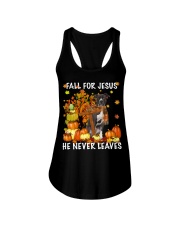 Pitbull-CS3774-He Never Leaves Ladies Flowy Tank tile