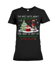 German Shorthaired Pointer-CS3857-The Heart Premium Fit Ladies Tee tile