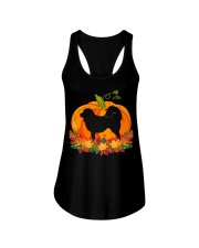 Tibetan Mastiff-CS3218-Pumpkin Ladies Flowy Tank tile