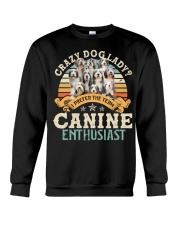 Bearded Collie-CS2593-Crazy Dog Lady Crewneck Sweatshirt tile