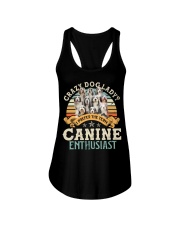 Bearded Collie-CS2593-Crazy Dog Lady Ladies Flowy Tank tile