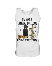 Flat Coated-CS2471-Talking To Jesus Unisex Tank tile