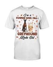 Greyhound-CS3129-Pumpkin Spice Classic T-Shirt front
