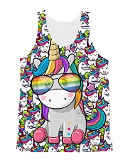 Unicorn - Pixel All-over Unisex Tank thumbnail