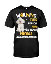 Poodle 2-DN1663-This Person May Premium Fit Mens Tee tile