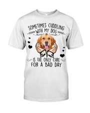 Golden Retriever-NT127-For A Bad Day Classic T-Shirt front