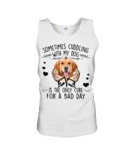 Golden Retriever-NT127-For A Bad Day Unisex Tank tile
