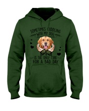 Golden Retriever-NT127-For A Bad Day Hooded Sweatshirt tile