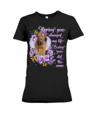 Dogue de Bordeaux-CS3490-Loving You-V2 Premium Fit Ladies Tee tile