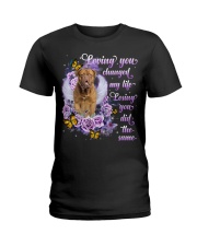 Dogue de Bordeaux-CS3490-Loving You-V2 Ladies T-Shirt tile
