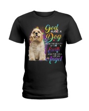Cocker Spaniel-CS3869-God Make A Dog Ladies T-Shirt tile