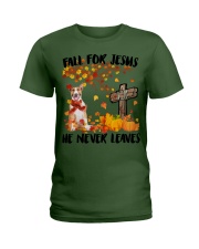 Bull Terrier-CS3252-Fall For Jesus Ladies T-Shirt tile