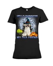 Shih Tzu-CS3209-Hello Darkness Premium Fit Ladies Tee tile