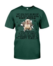 Clumber Spaniel-CS3017-Happy Place Premium Fit Mens Tee tile
