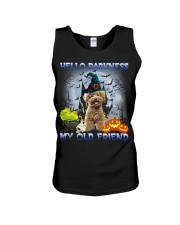 Poodle-CS3209-Hello Darkness Unisex Tank tile