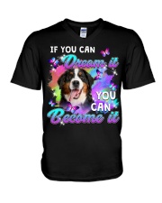 Bernese Mountain-CS3273-If You Can V-Neck T-Shirt tile