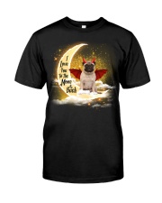 Pug 2-CS3193-I Love You-V2 Premium Fit Mens Tee tile