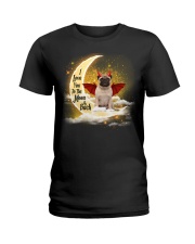 Pug 2-CS3193-I Love You-V2 Ladies T-Shirt tile