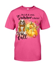 Cavalier King Charles Spaniel-CS3297-Into Fall Classic T-Shirt tile