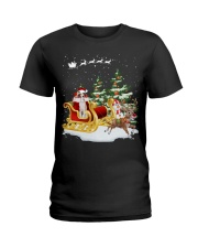Saluki-CS3781-Mery Christmas-V5 Ladies T-Shirt tile