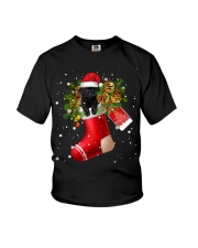 Black Toy Poodle-CS3658-Mery Christmas-V3 Youth T-Shirt tile