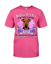 Airedale Terrier-CS4086-Don't Say-V2 Classic T-Shirt tile
