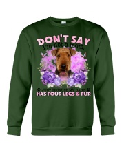 Airedale Terrier-CS4086-Don't Say-V2 Crewneck Sweatshirt tile