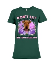 Airedale Terrier-CS4086-Don't Say-V2 Premium Fit Ladies Tee tile