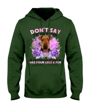 Airedale Terrier-CS4086-Don't Say-V2 Hooded Sweatshirt tile