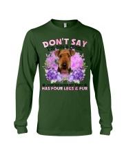 Airedale Terrier-CS4086-Don't Say-V2 Long Sleeve Tee tile