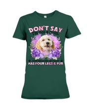 Poodle Crossbreed-CS4086-Don't Say-V2 Premium Fit Ladies Tee tile