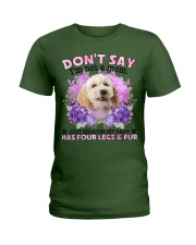 Poodle Crossbreed-CS4086-Don't Say-V2 Ladies T-Shirt tile