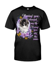 Pekingese-CS3490-Loving You-V2 Classic T-Shirt front